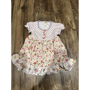 Matilda Jane 6-12 Months Baby Girl Floral Ruffle Dress